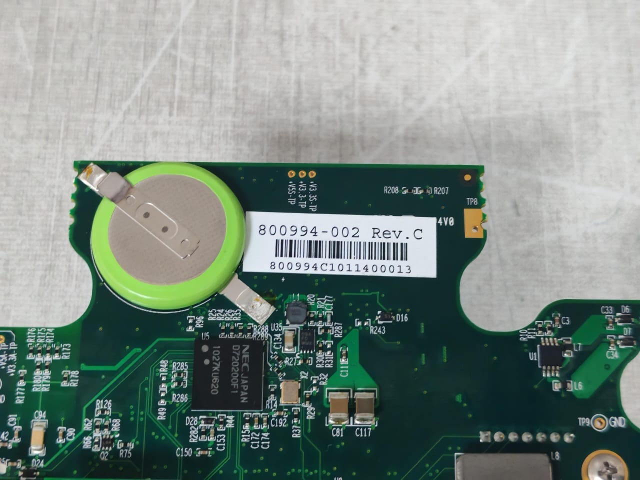 Crossmatch Technologies 800994-002 CROSSMATCH TECHNOLOGIES SEEK II CONTROLLER'S 800994-002 REV C MAIN BOARD ONLY 6