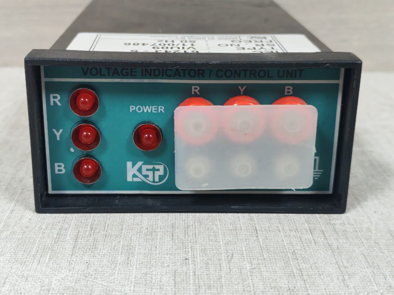 KAIZEN SWITCHGEAR PRODUCTS VIU09 VOLTAGE INDICATOR / CONTROL UNIT