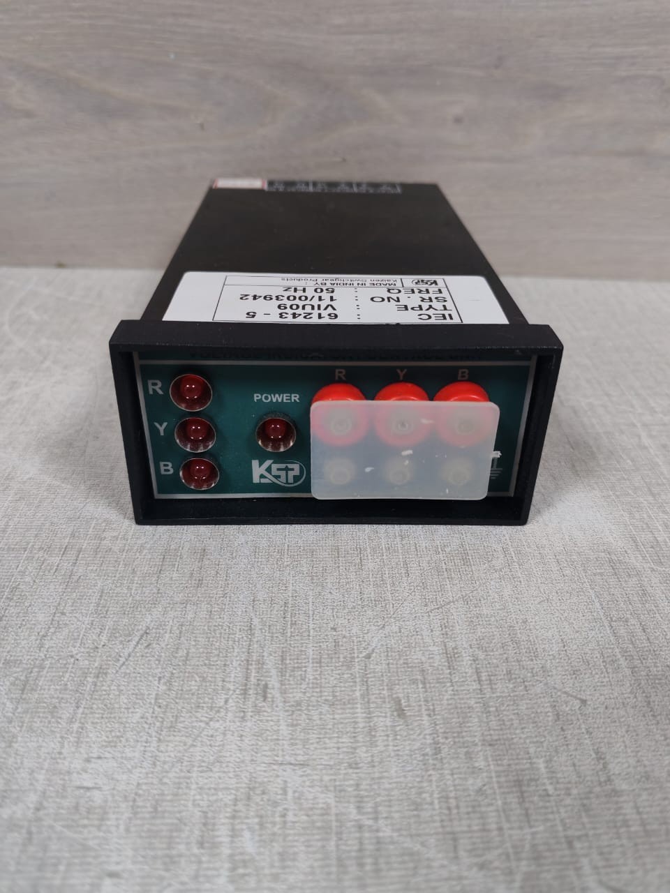KAIZEN SWITCHGEAR PRODUCTS VIU09 KAIZEN SWITCHGEAR PRODUCTS VIU09 VOLTAGE INDICATOR / CONTROL UNIT 2