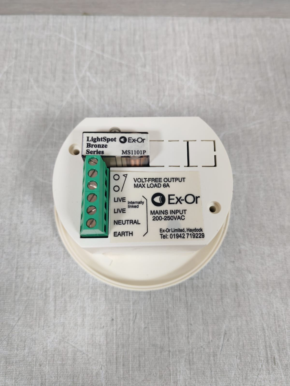 Ex-Or MS1101P EX-OR MS1101P LIGHTSPOT BRONZE SERIES 200-250VAC 10