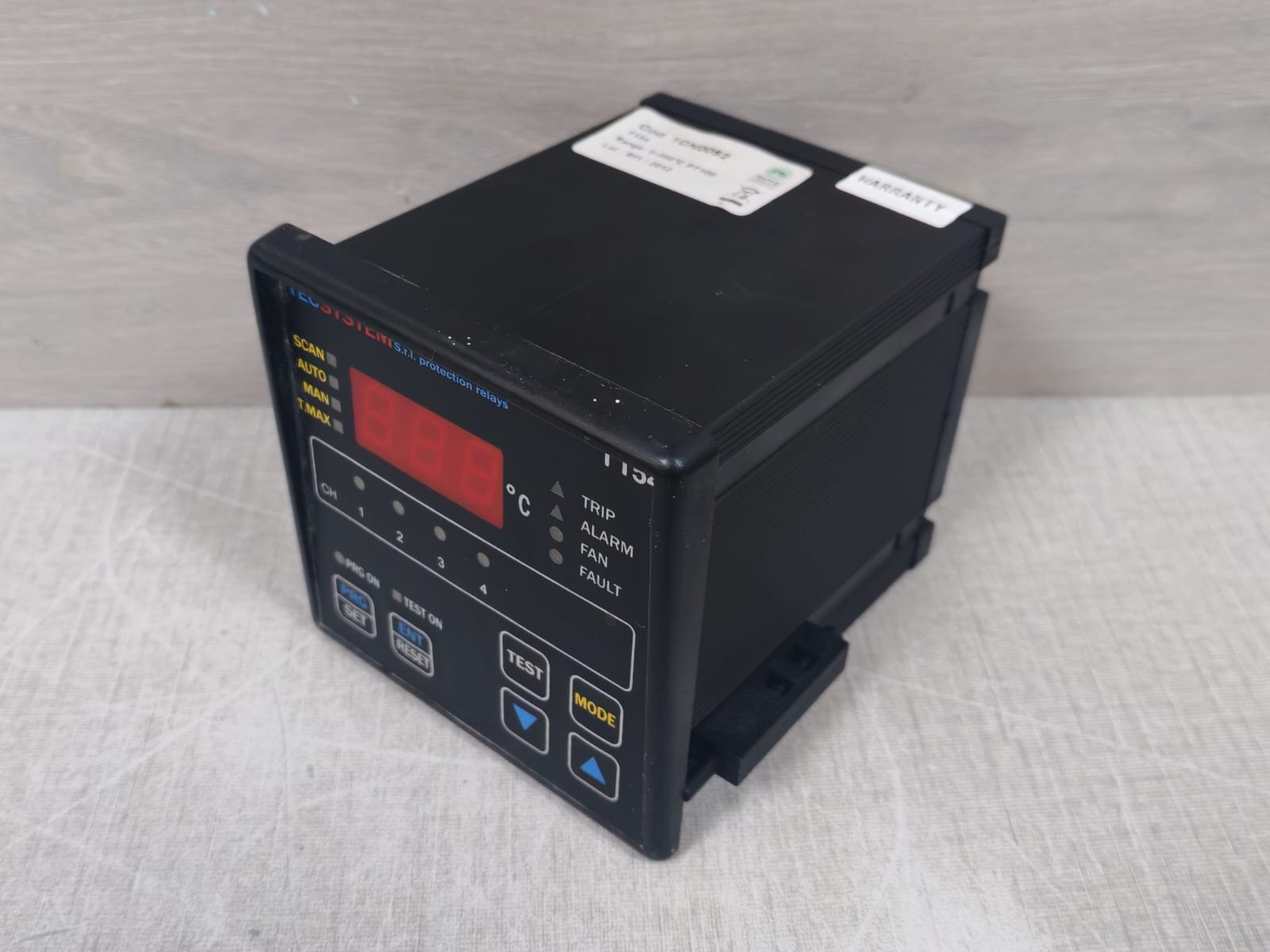 TECSYSTEM T154ED08 TECSYSTEM S.r.l Protection Relays T154 Temperature Controller T154ED08 10