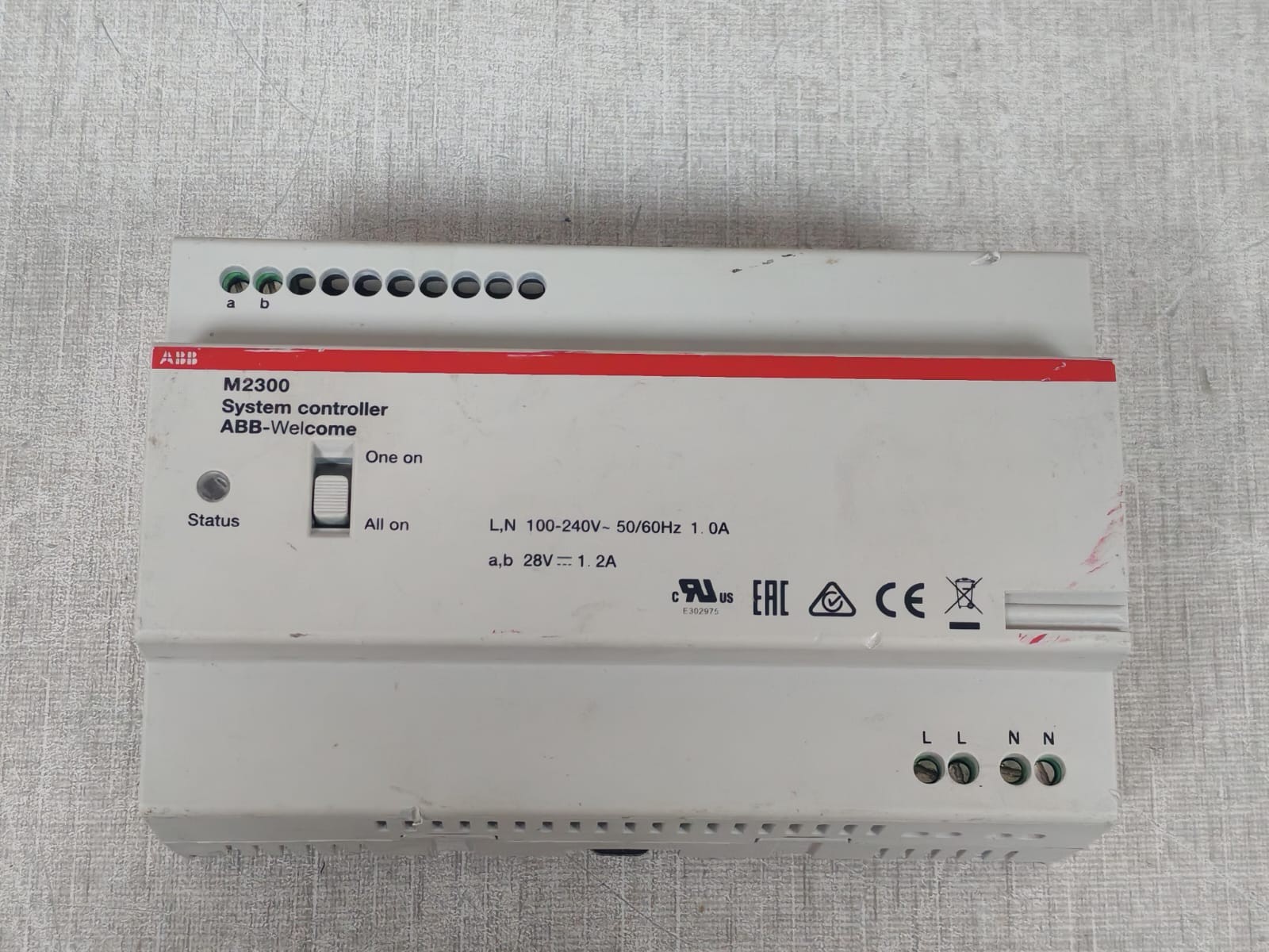 ABB M2300 ABB M2300 SYSTEM CONTROLLER ABB-WELCOME 2TMA0700870W0011 6