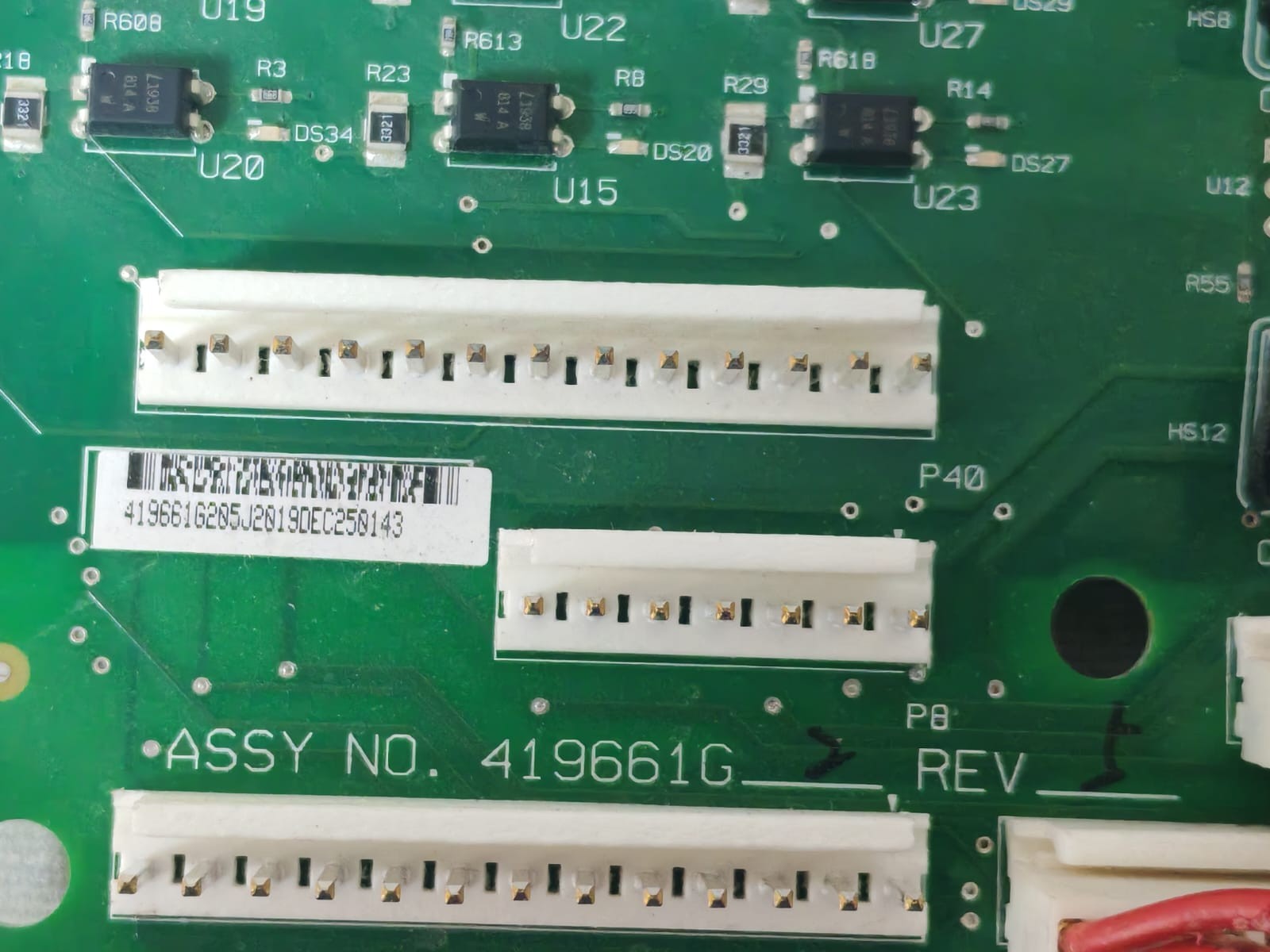 VERTIV 419662R3 VERTIV 419661G/2 REV.5 Control Board 419662R3 2