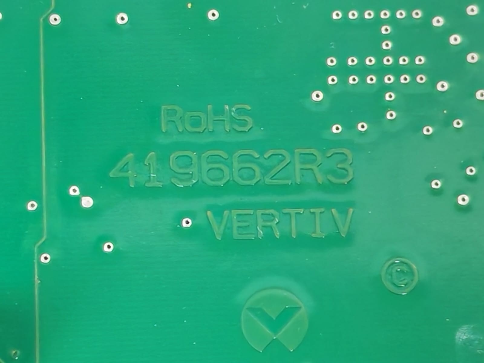 VERTIV 419662R3 VERTIV 419661G/2 REV.5 Control Board 419662R3 8