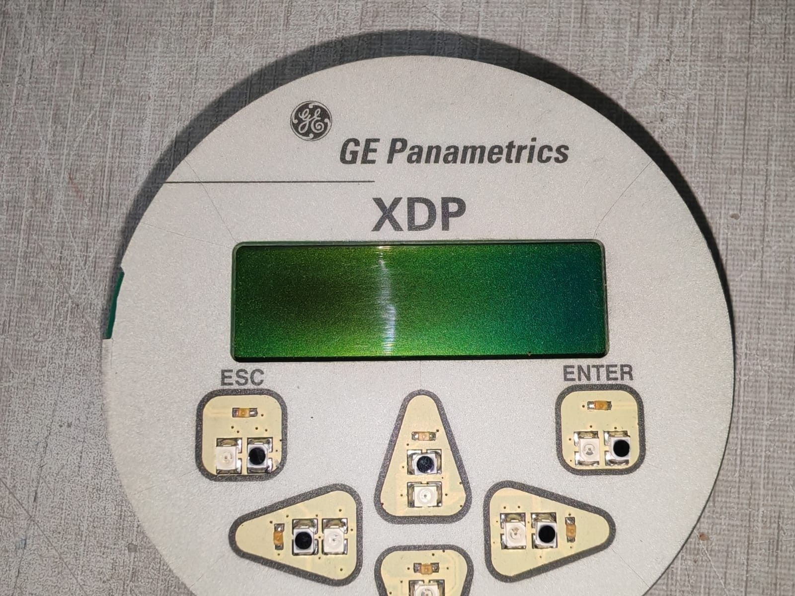 GE Fanuc 703-1342 / 710-1342 REV B GE Panametrics XDP 703-1342 / 710-1342 REV B Screen Display 4