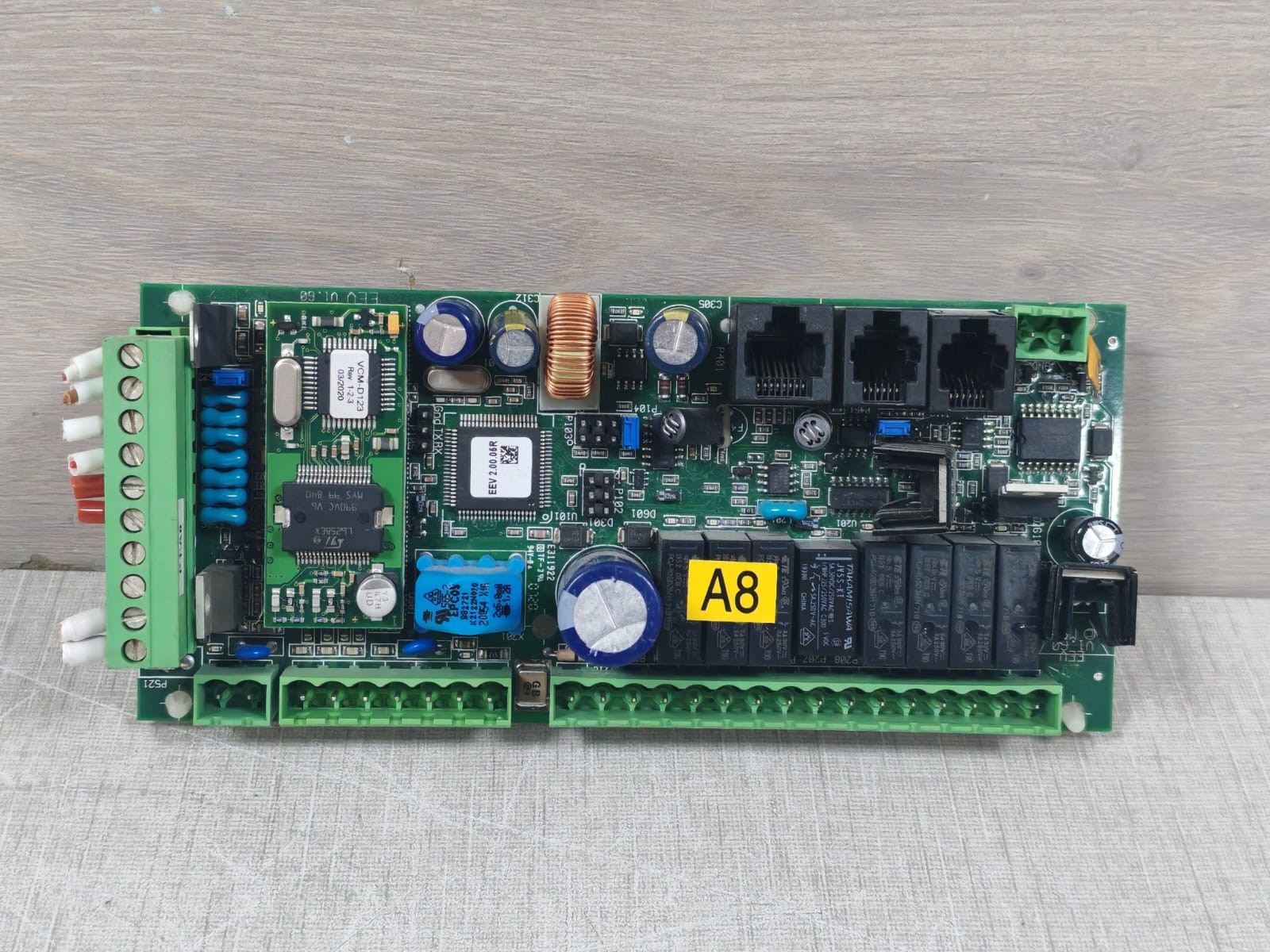 MEC ELECTRONICS 1162 EEV V1.60 Pcb Board