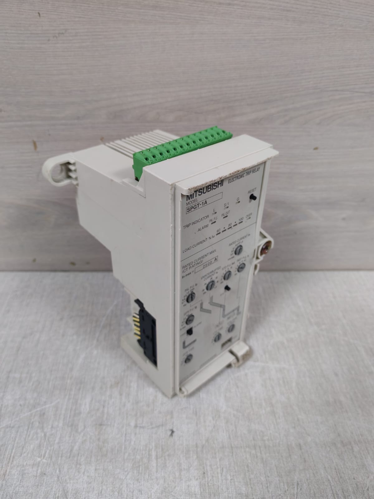 Mitsubishi SPGT-1A MITSUBISHI SPGT-1A ELECTRONIC TRIP RELAY 2500A 6