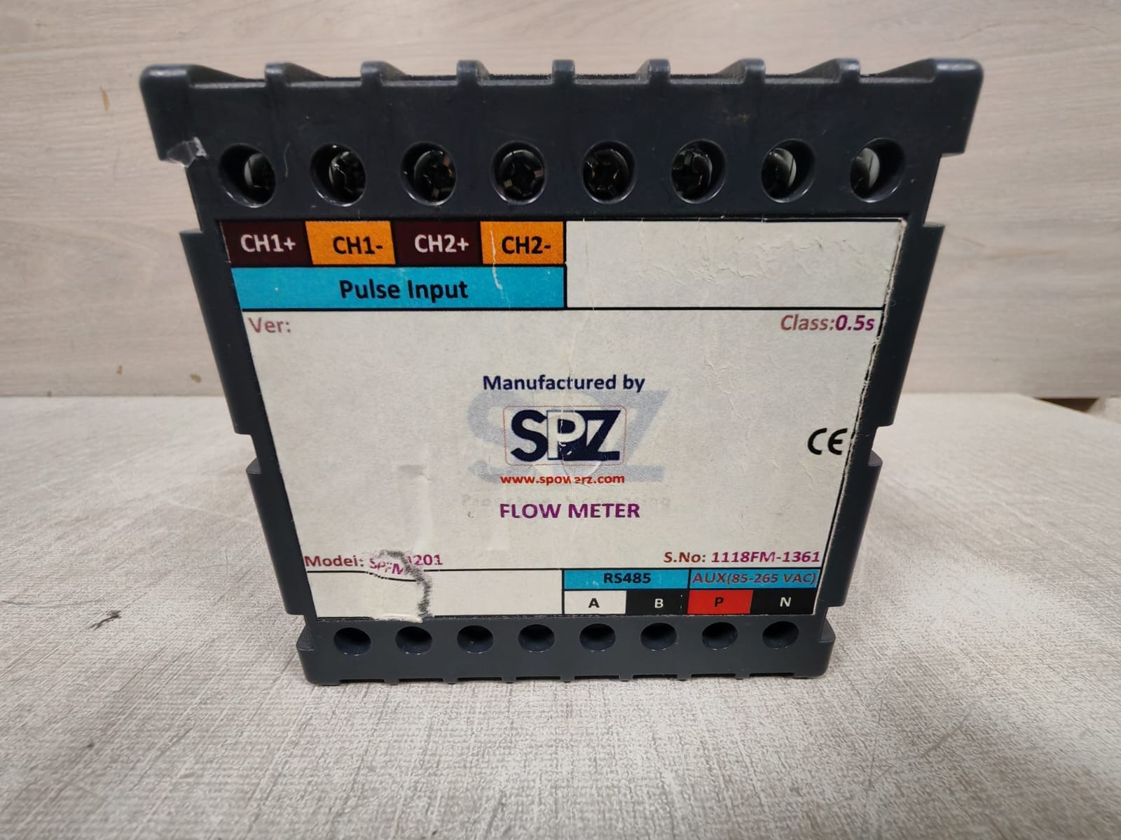 SPZ SPFM201 SPZ SPFM201 Flow Meter 6