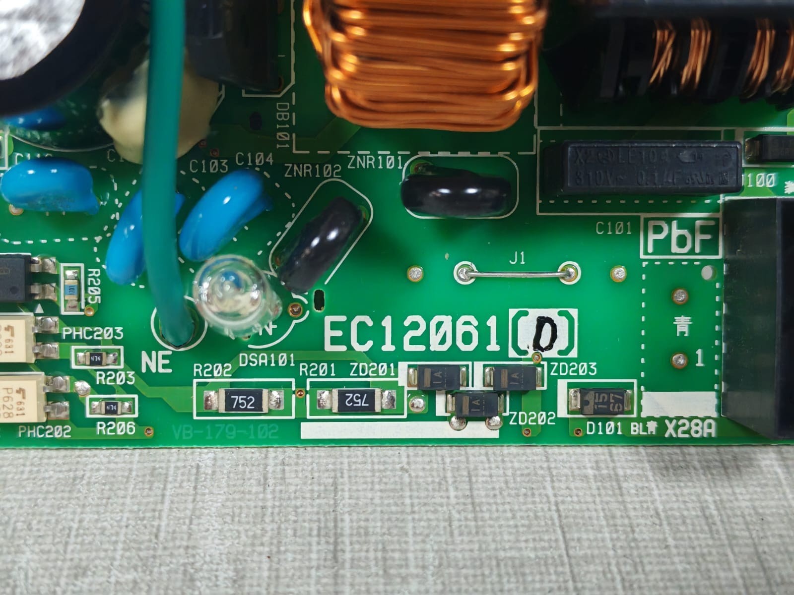 Daikin EC12061(0) DAIKIN EC12061(0) PCB ASSY 2
