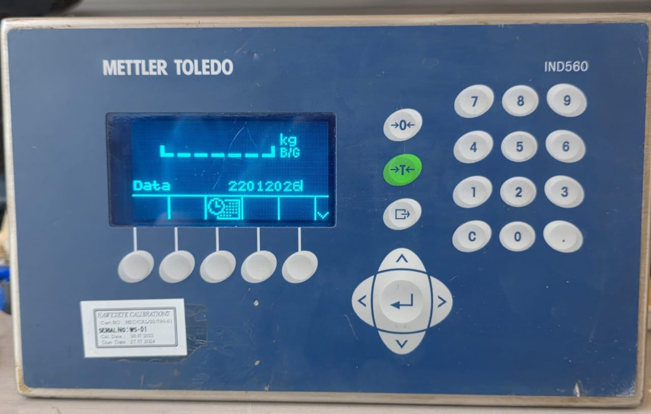 METTLER TOLEDO IND560 HARSH WEIGHING TERMINAL CONTROL UNIT