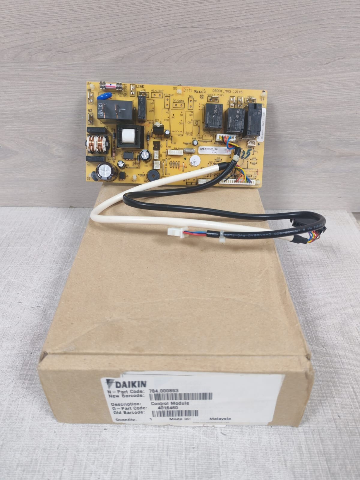 DAIKIN 08D01_MR3 12115/ CKEXC0500_R0 Control Module