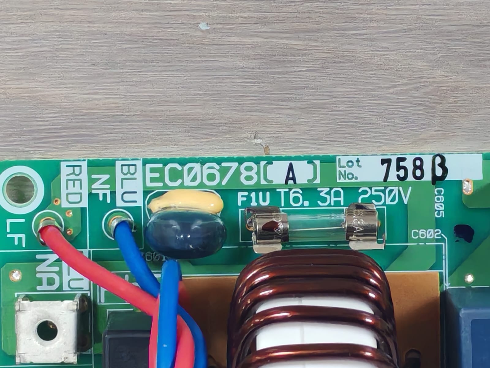 Daikin EC0678(A) DAIKIN EC0678(A) Noise Filter PCB Board 3
