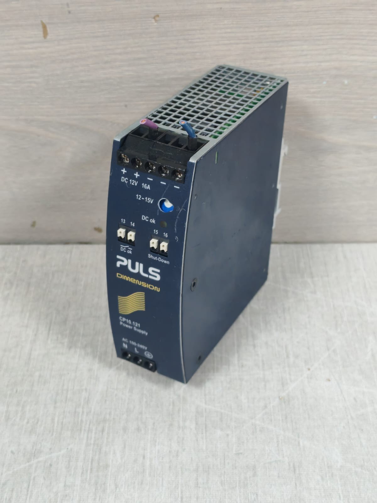 PULS CP10.121 PULS CP10.121 DIMENSION POWER SUPPLY 100-240V 5