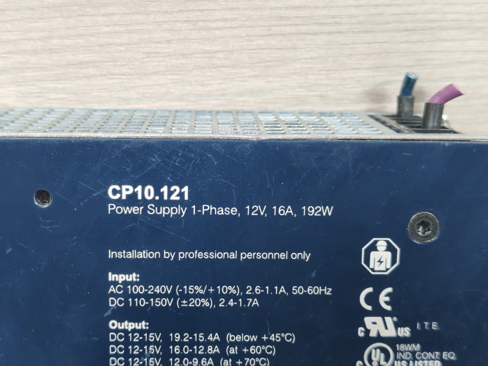 PULS CP10.121 PULS CP10.121 DIMENSION POWER SUPPLY 100-240V 6