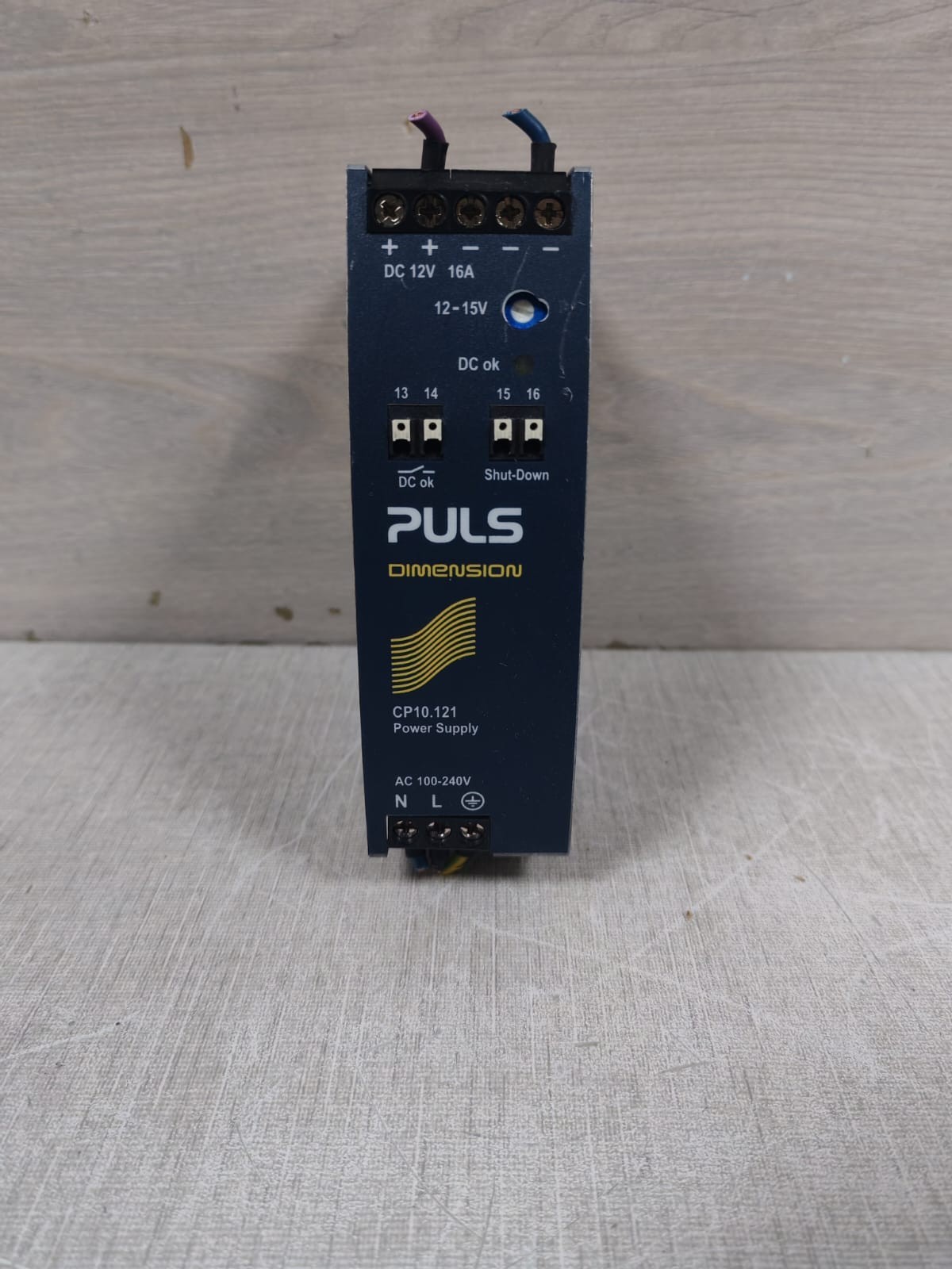 PULS CP10.121 DIMENSION POWER SUPPLY 100-240V