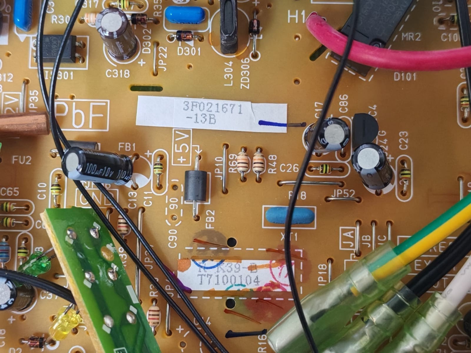 Daikin 3F021671-13B DAIKIN 3F021671-13B Pcb Board 3
