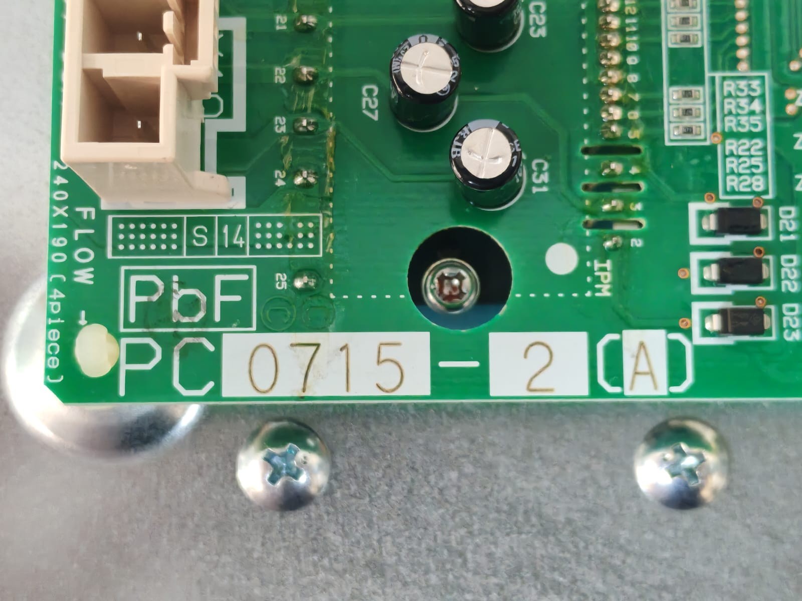 Daikin PC0715-2(A)/ 3PCB1557-1 DAIKIN PC0715-2(A)/ 3PCB1557-1 PCB Board 4