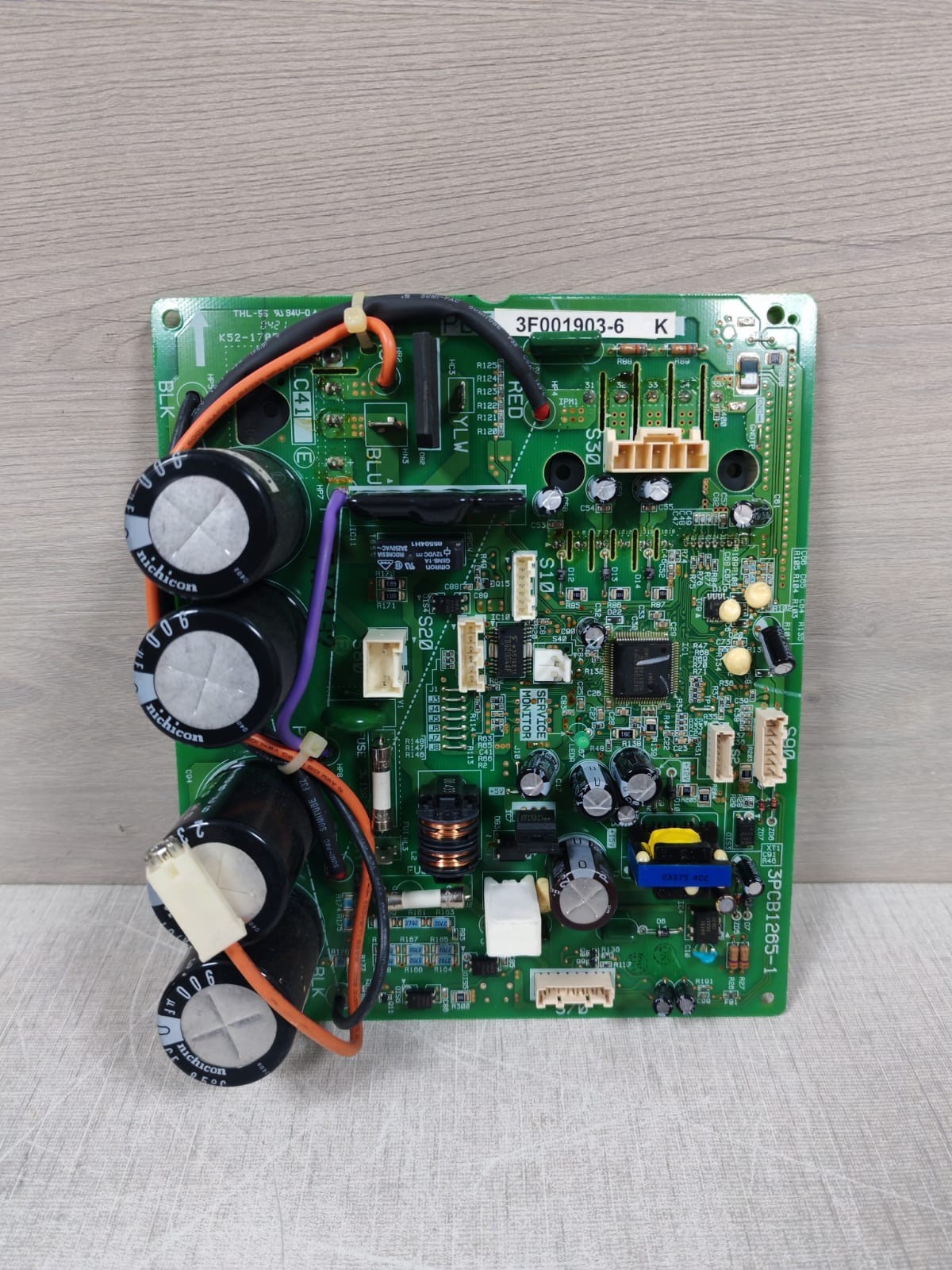 DAIKIN 3F001903-6K / 3PCB1265-1 PCB Board