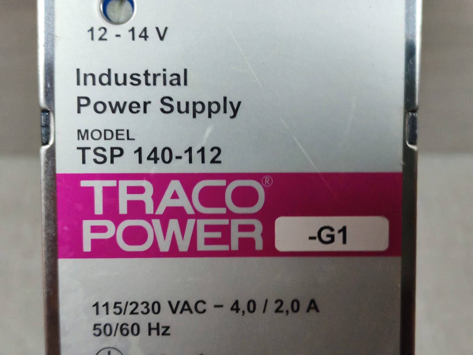TRACOPOWER TSP 140-112 TRACO POWER TSP 140-112 INDUSTRIAL POWER SUPPLY 115/230VAC 2