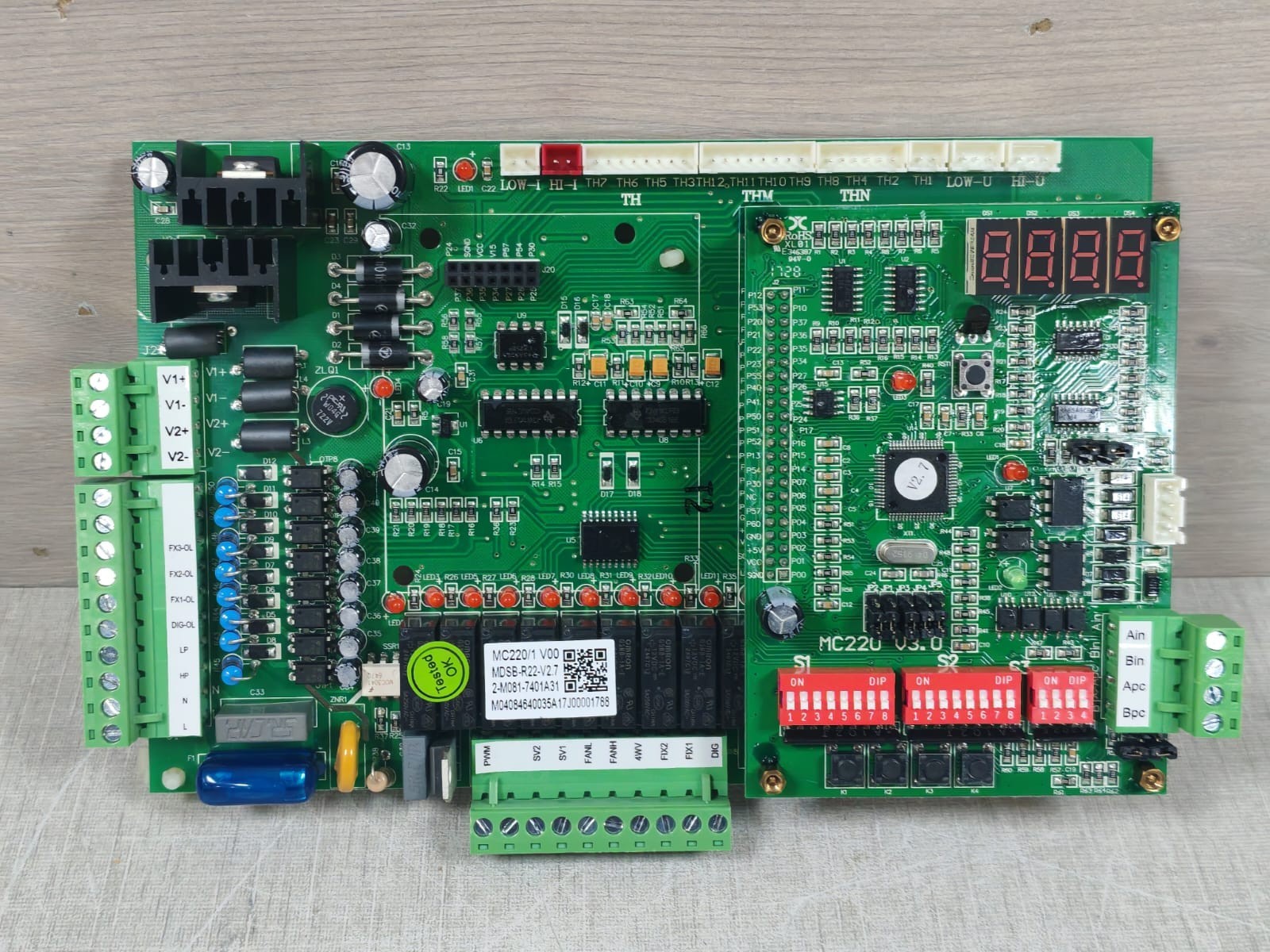 Daikin MC221 V2.6 / MC220 V3.0 / EI57X30 DAIKIN MC221 V2.6 / MC220 V3.0 / EI57X30 PCB BOARD 2