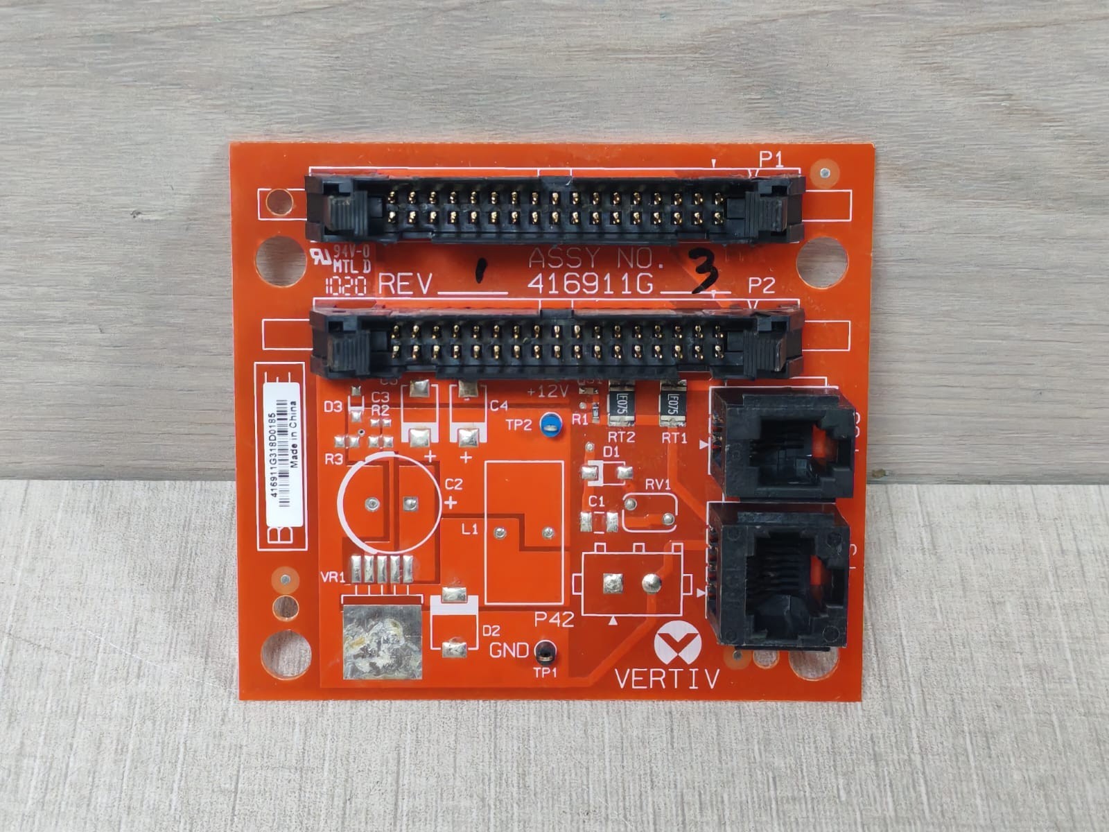 VERTIV 416911G/3 VERTIV 416911G/3 REV.1 PCB Board 2