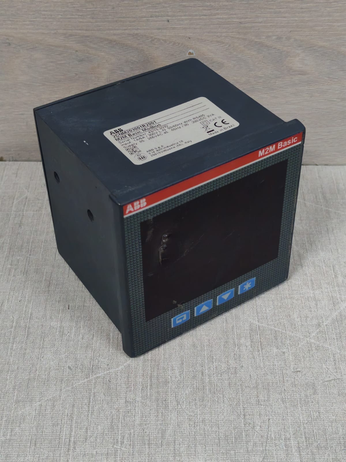ABB S 2CNM203001R2001 ABB M2M BASIC MODBUS 2CNM203001R2001 NETWROK ANALYZER 6