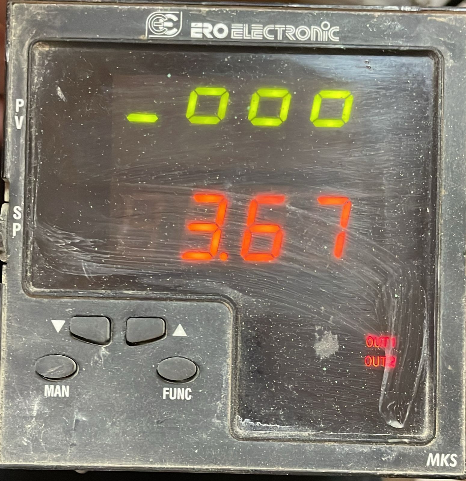 ERO ELECTRONIC MKS937123000 PROCESS CONTROL EQUIPMENT 100-240VAC