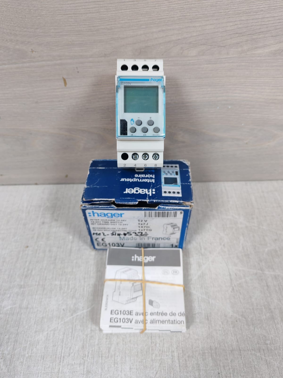 HAGER EG103V TIME SWITCH