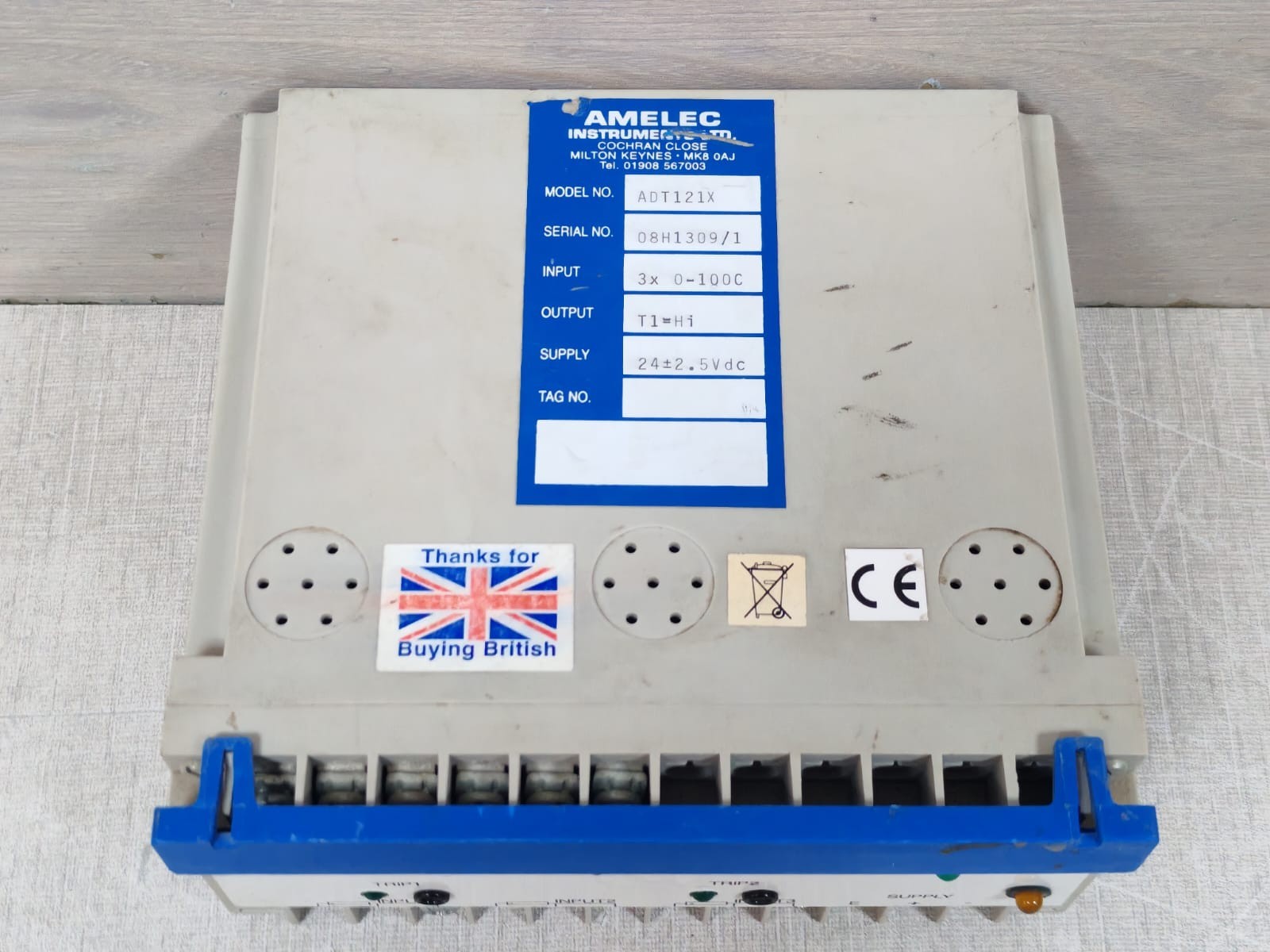 AMELEC ADT121X AMELEC ADT121X TRIP AMPLIFIER 6