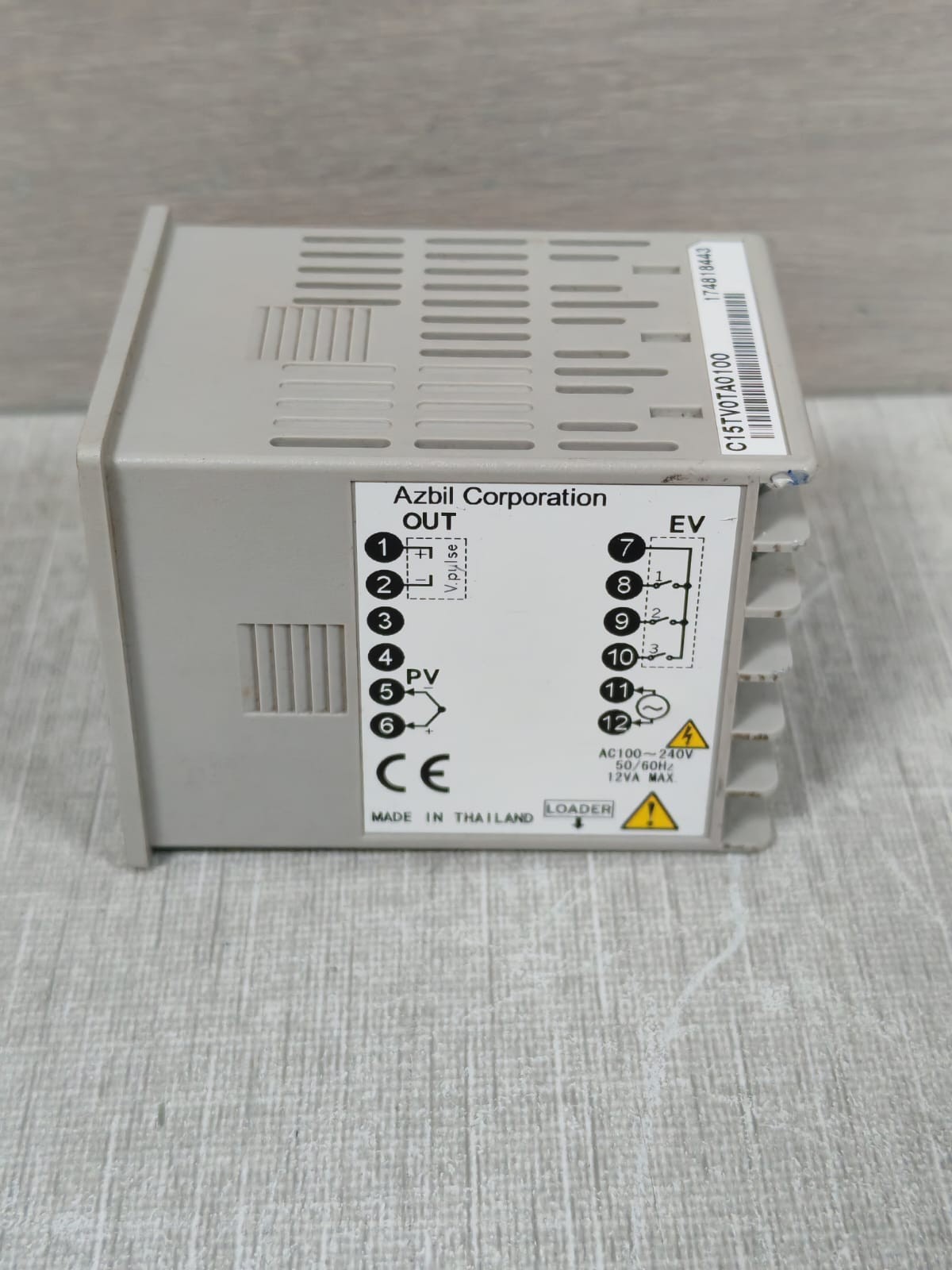 AZBIL SDC15 AZBIL SDC15 TEMPERATURE CONTROLLER 5