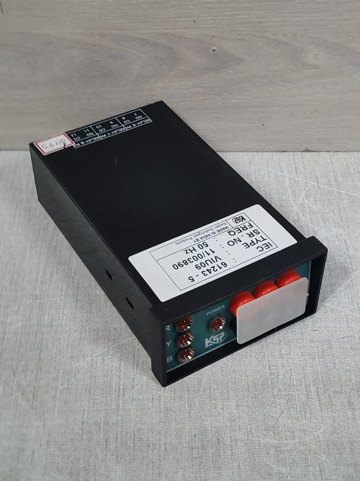 KAIZEN SWITCHGEAR PRODUCTS VIU09 KAIZEN SWITCHGEAR PRODUCTS VIU09 VOLTAGE INDICATOR /CONTROL UNIT 3