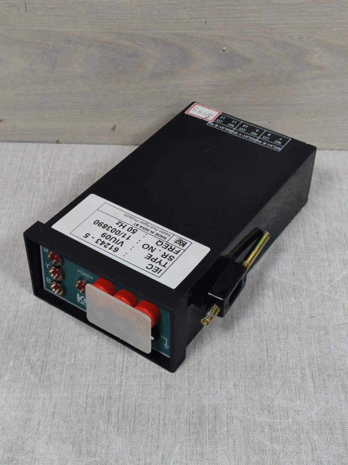 KAIZEN SWITCHGEAR PRODUCTS VIU09 KAIZEN SWITCHGEAR PRODUCTS VIU09 VOLTAGE INDICATOR /CONTROL UNIT 4