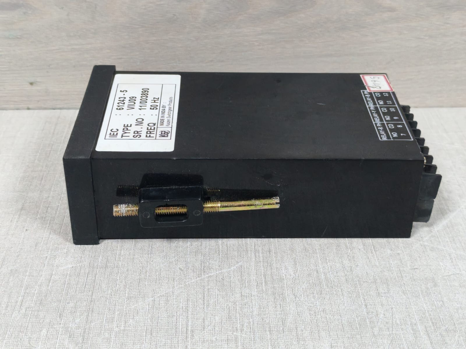 KAIZEN SWITCHGEAR PRODUCTS VIU09 KAIZEN SWITCHGEAR PRODUCTS VIU09 VOLTAGE INDICATOR /CONTROL UNIT 7
