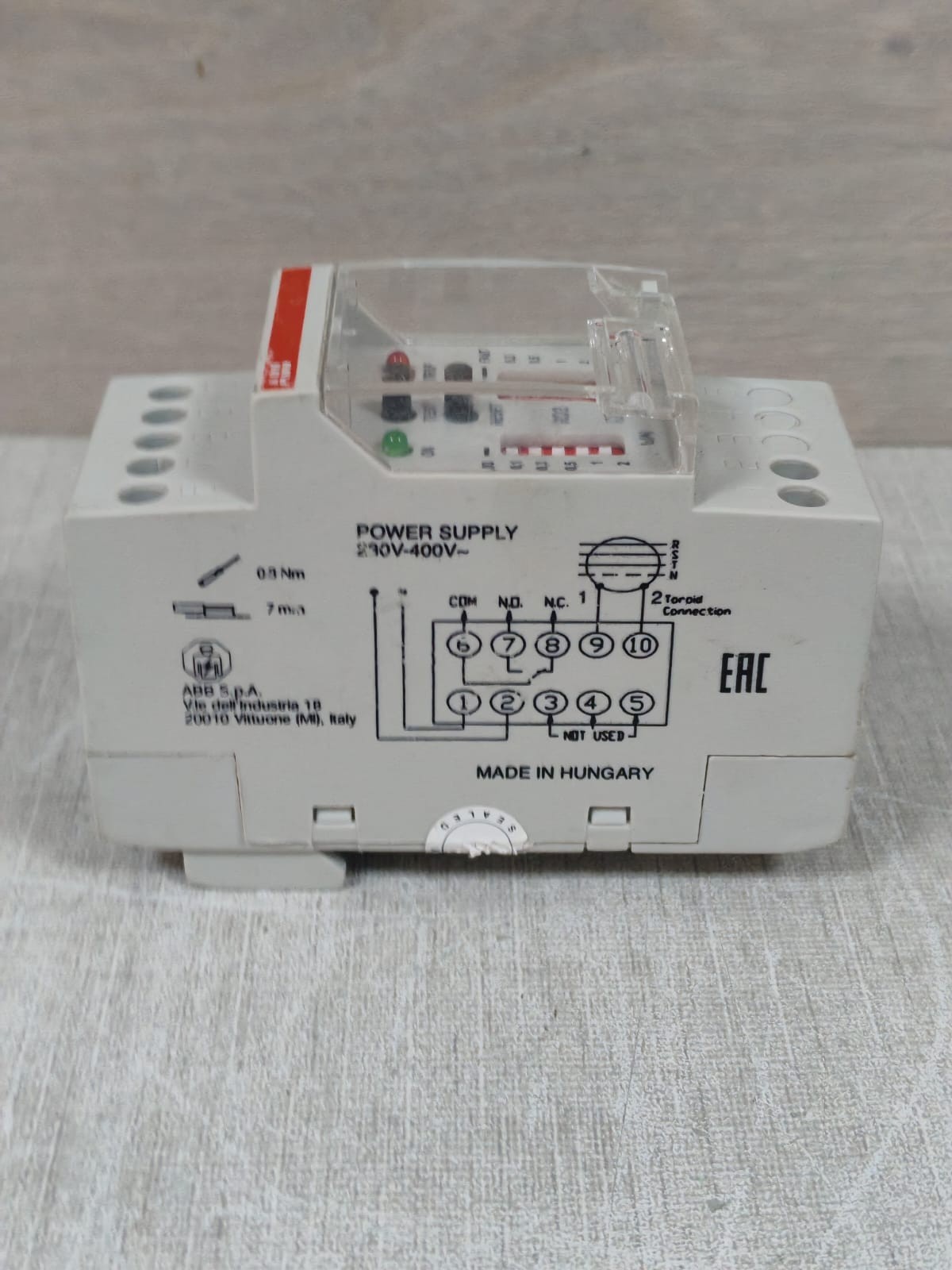 ABB RD2 ABB RD2 POWER SUPPLY 230V-400V 5