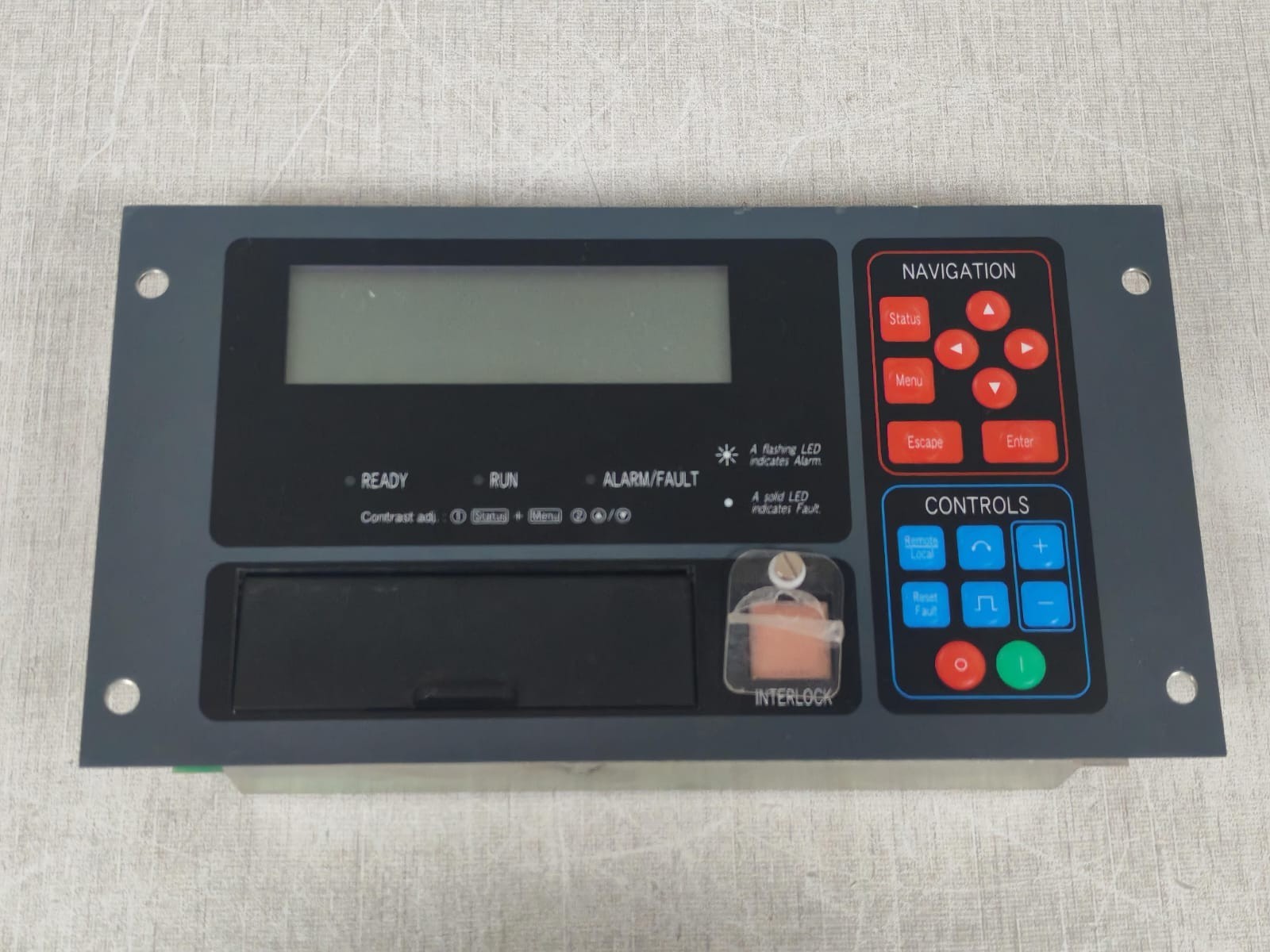 TMEIC KPAD-3122A 5 A3XAP03 TMEIC KPAD-3122A 5 A3XAP03 LCD DISPALY WITH KEYPAD 7