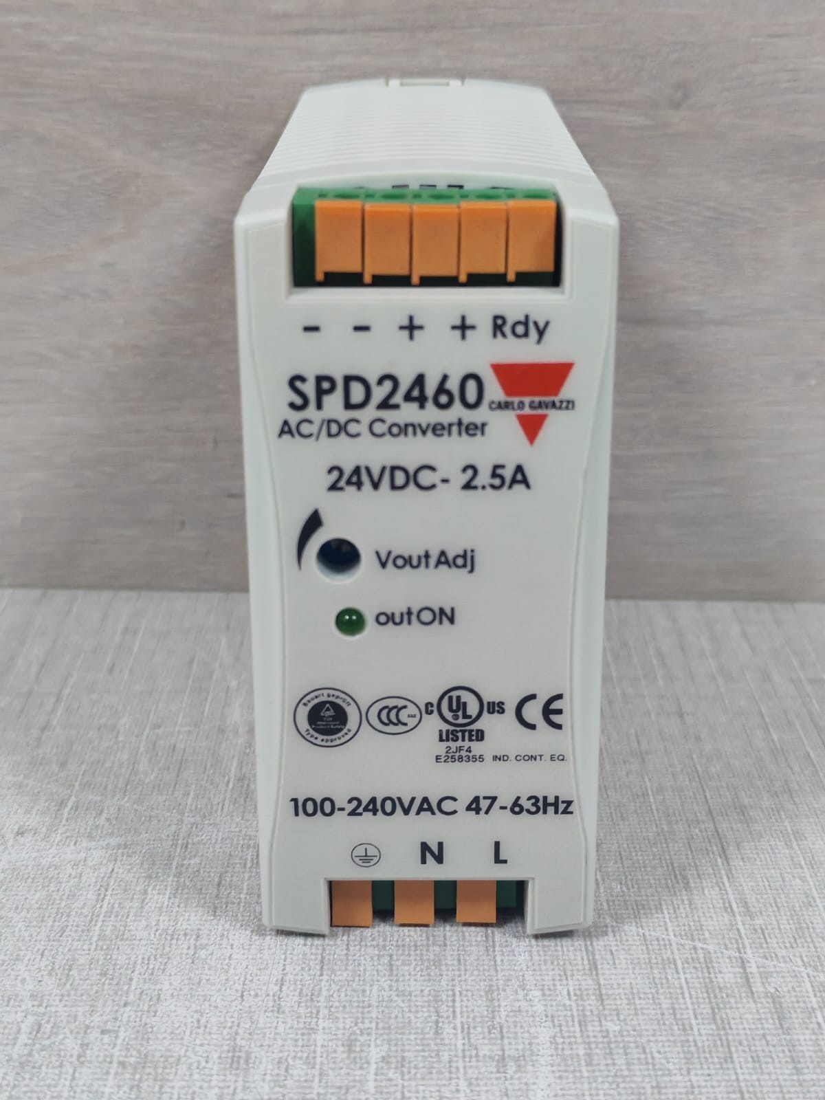 Carlo Gavazzi SPD2460/ SPD24601B Carlo Gavazzi SPD2460/ SPD24601B Ac/dc Converter 24VDC 3