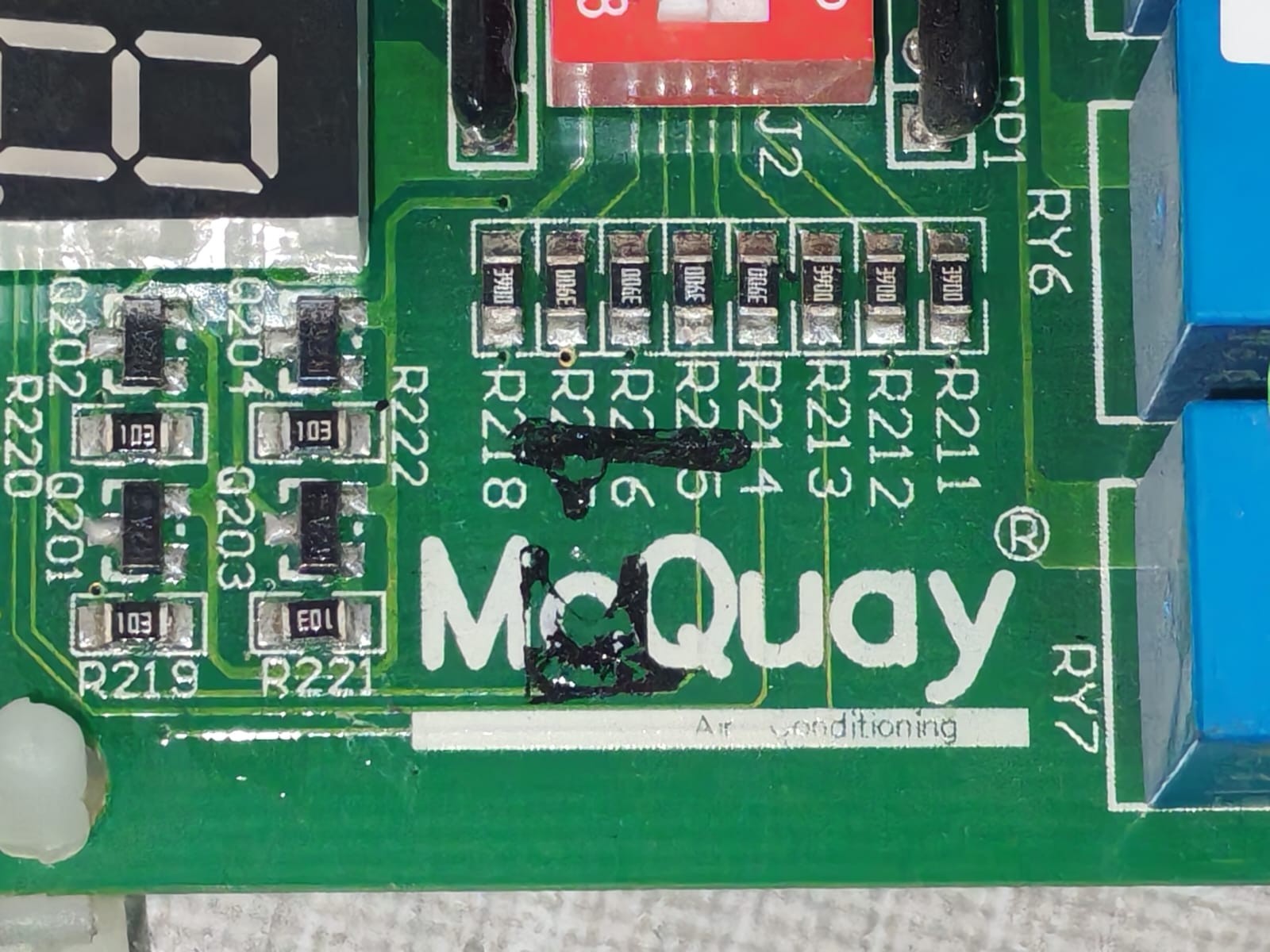 MCQUAY M081-7401A20 Mcquay M081 7401A20 MDOM VER1.4 2013.1.22 / MDOM 4.7 2 M081 7401A20 PCB Board 2