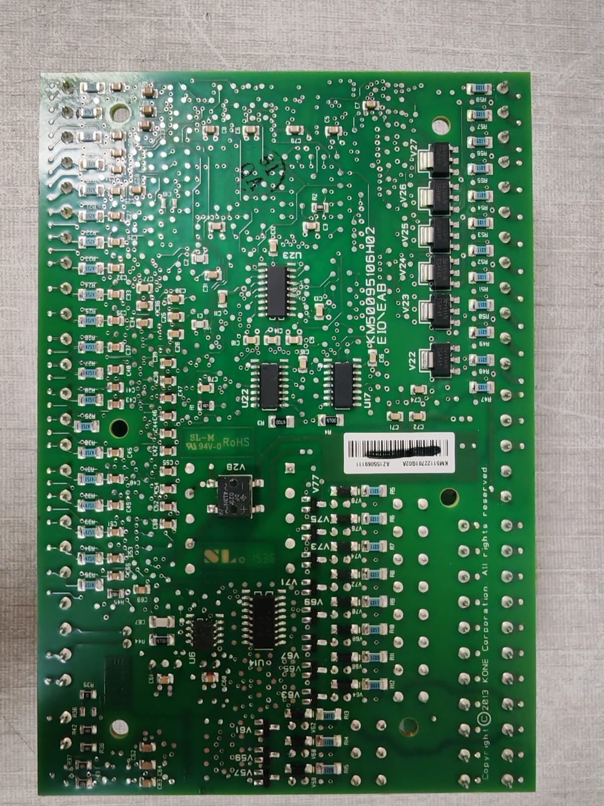 KONE KM50095106H02 KONE Escalator Parts KM50095106H02 EIO/EAB Main Board 5