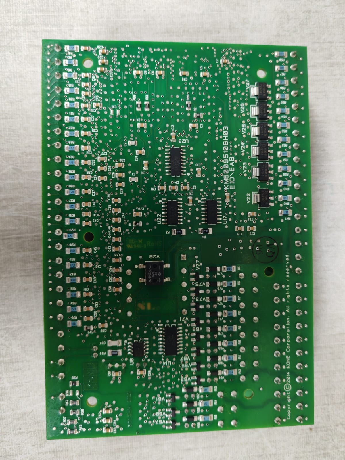 KONE KM50095106H03 KONE Escalator Parts KM50095106H03 EIO/EAB Main Board 3