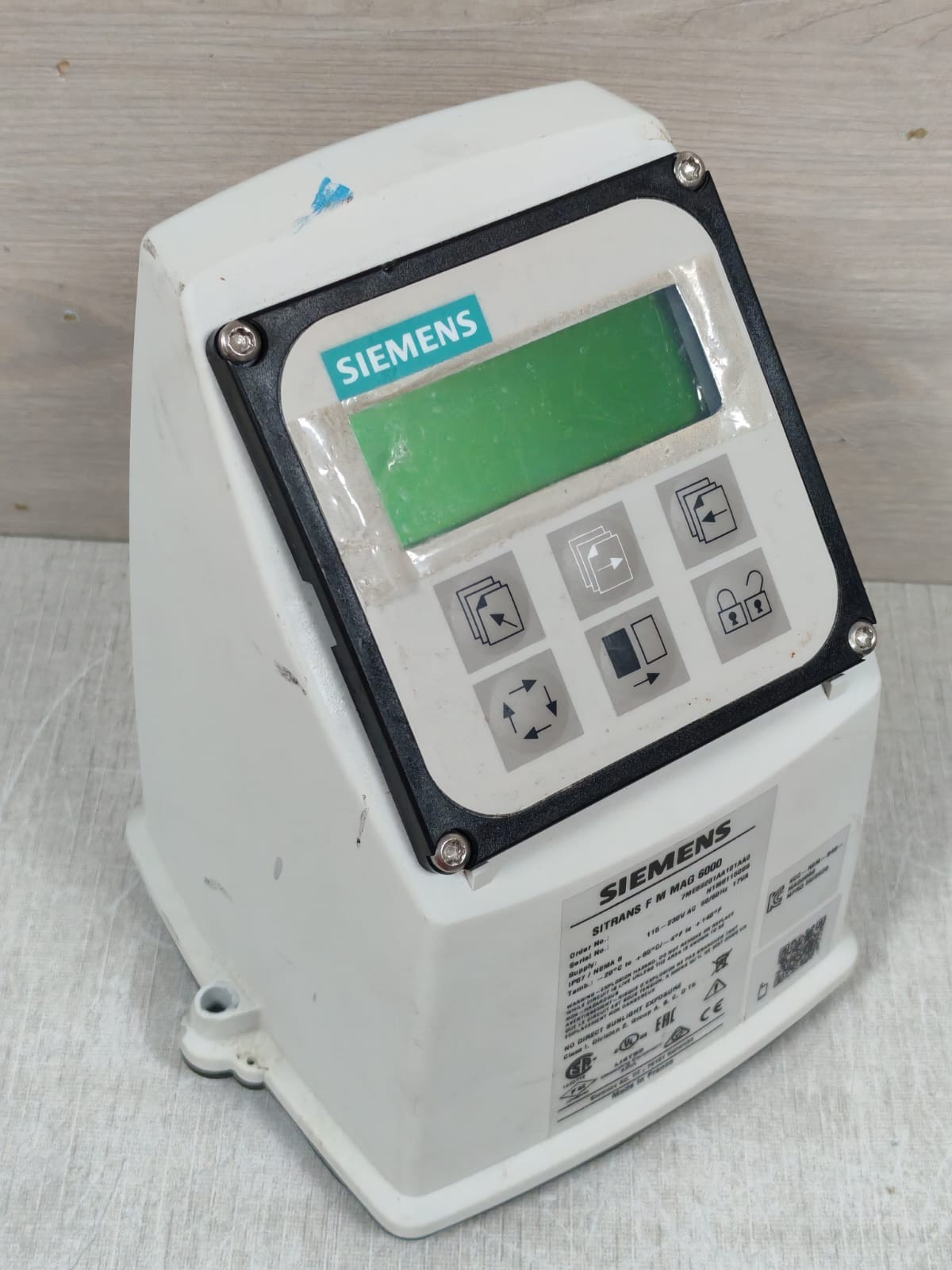 Siemens 7ME69201AA101AA0 SIEMENS SITRANS F M MAG 6000 7ME69201AA101AA0 FLOW METER 9