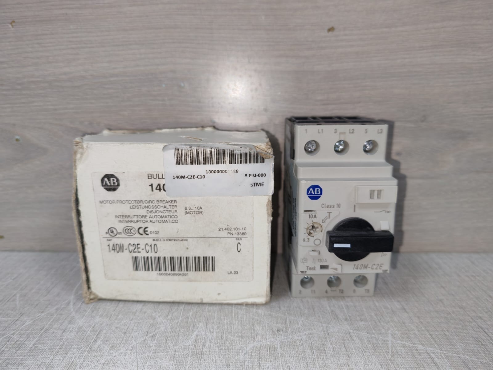 Allen-Bradley 140M-C2E-C10 SER.C Motor Protection Circuit Breaker