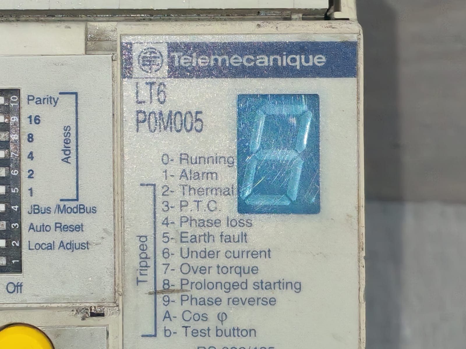 Telemecanique LT6-P0M005FM TELEMECANIQUE LT6-P0M005FM Protection Relay Module 2