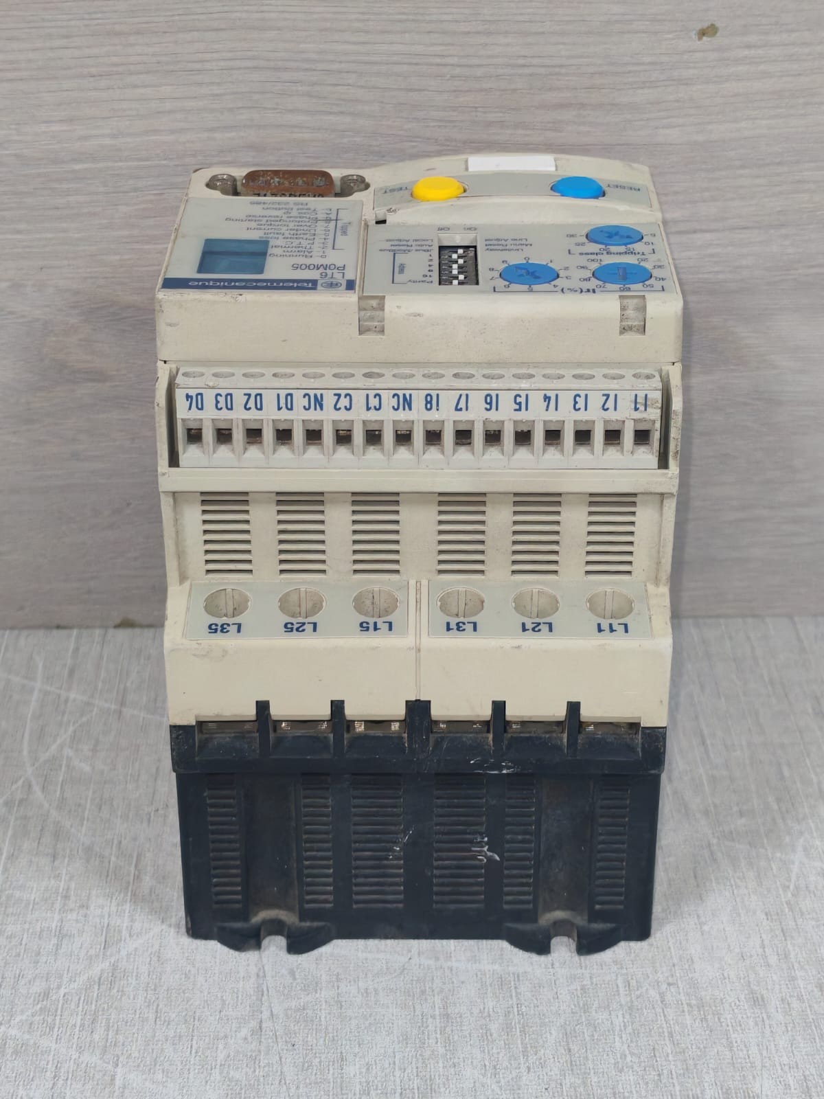 Telemecanique LT6-P0M005FM TELEMECANIQUE LT6-P0M005FM Protection Relay Module 7