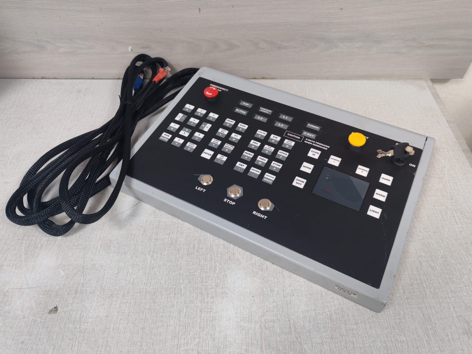 INSPECTION SYSTEMS HC-143 F/W 2.3A INSPECTION SYSTEMS FOR LUGGAGE CHECKPOINT SECURITY HC-143 F/W 2.3A 4