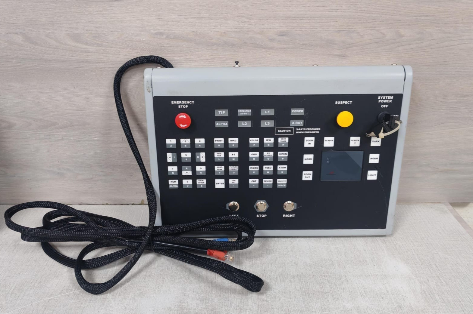 INSPECTION SYSTEMS FOR LUGGAGE CHECKPOINT SECURITY HC-143 F/W 2.3A