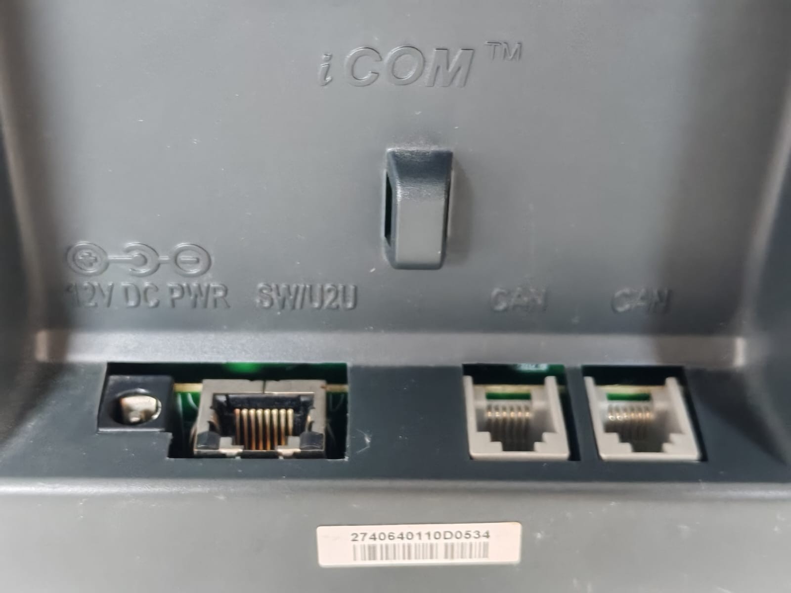 EMERSON LEIBERT 27406401R1.2 /416841G7R1 EMERSON LEIBERT ICOM 27406401R1.2 /416841G7R1 DISPLAY PANEL 7