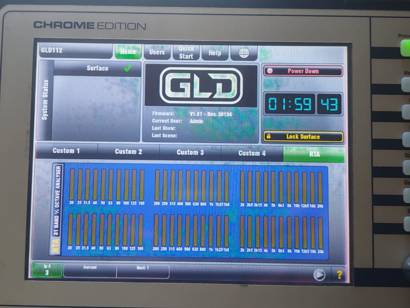 Allen & Heath GLD112 F/W V1.61-REV.38134 ALLEN & HEATH GLD112 F/W V1.61-REV.38134 DIGITAL MIXING CONSOLE 3