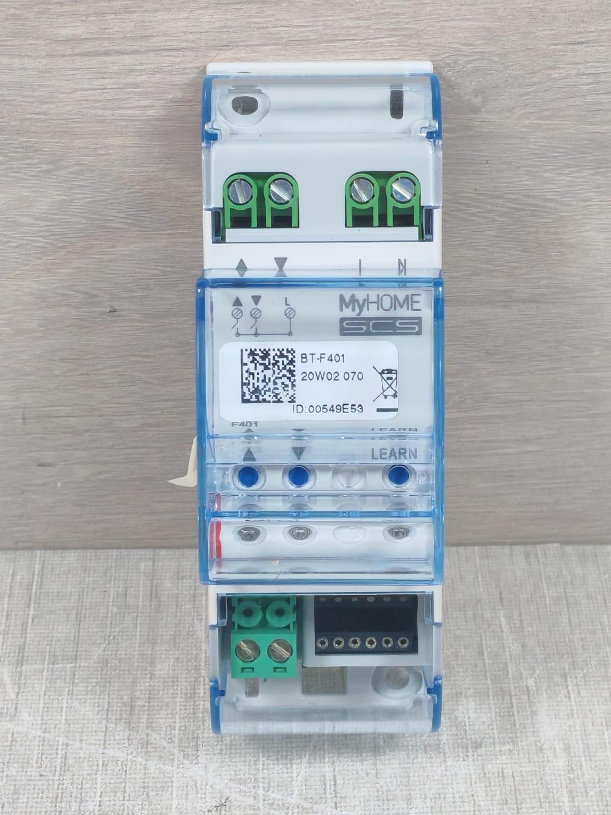 Legrand BTICINO F401 Legrand BTICINO MyHome SCS F401 2 MOD DIN Module Actuator 2