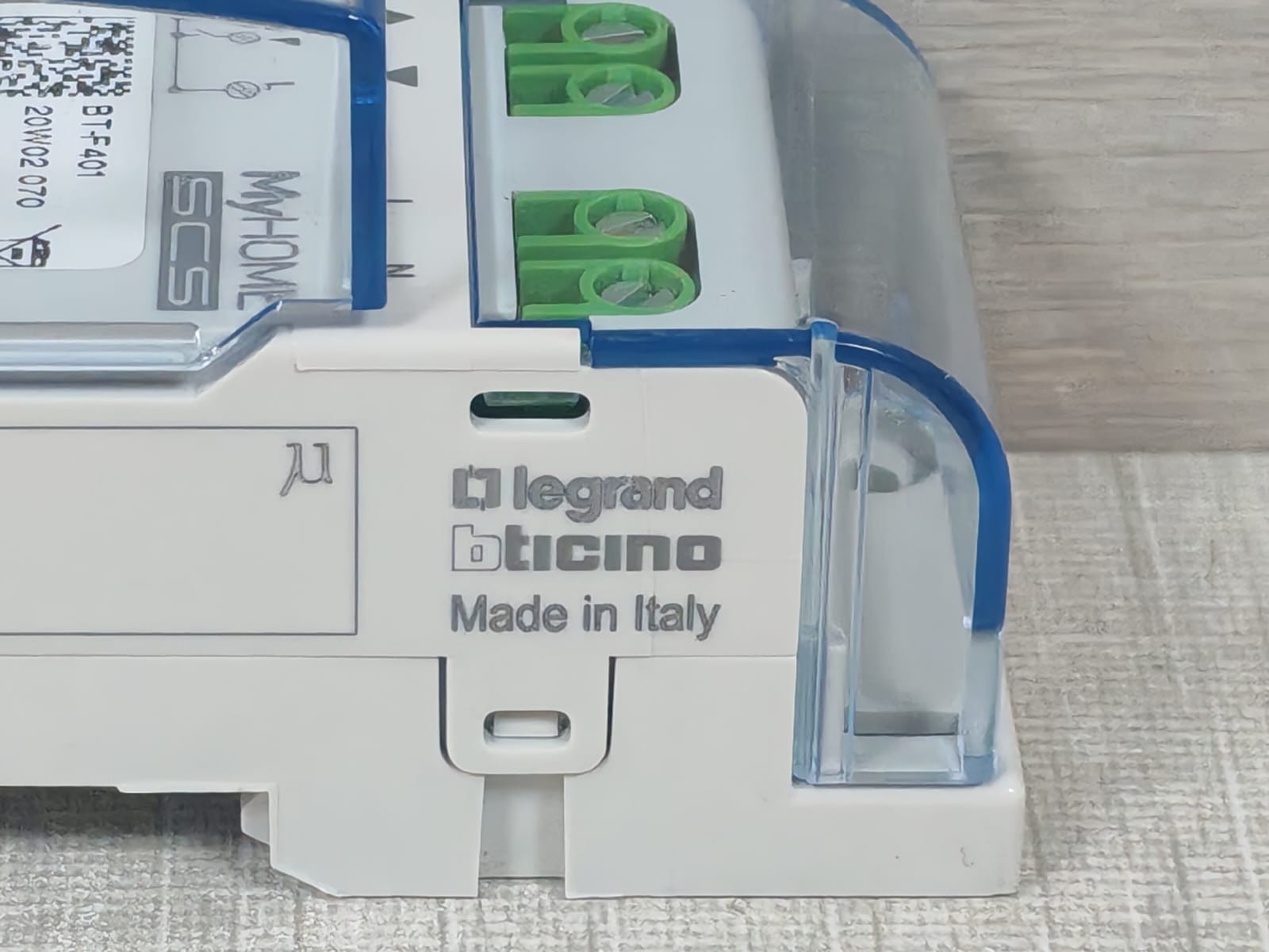 Legrand BTICINO F401 Legrand BTICINO MyHome SCS F401 2 MOD DIN Module Actuator 5