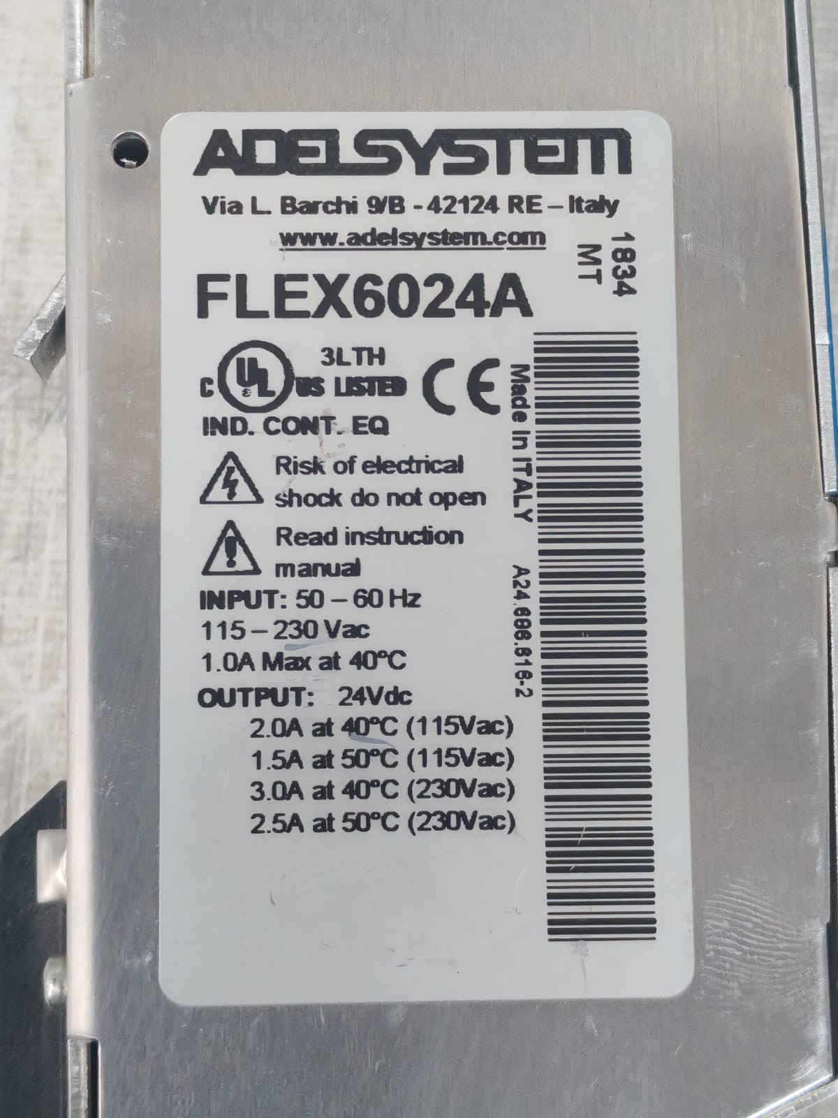 ADELSYSTEM FLEX6024A ADELSYSTEM FLEX6024A Power Supply 4